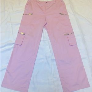 Burberry pink cargo pants